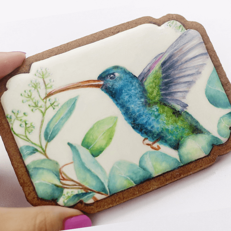 COLIBRÍ: Mini Clase – Galleta Pintada