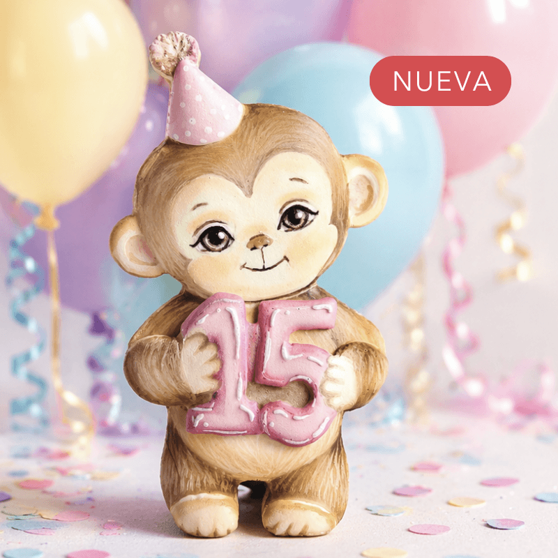 MONITO CUMPLEAÑERO: Mini Clase – Galleta Aniversario Personalizable